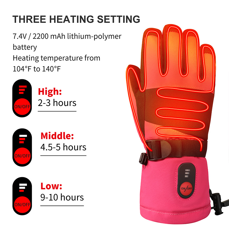 2026 Heated Gloves Kids Childr - Ski Glove Waterproof ulasan dan harga