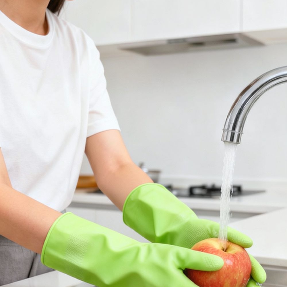 Durable Nitrile Kitchen Gloves - Dish Glove Rubber ulasan dan harga