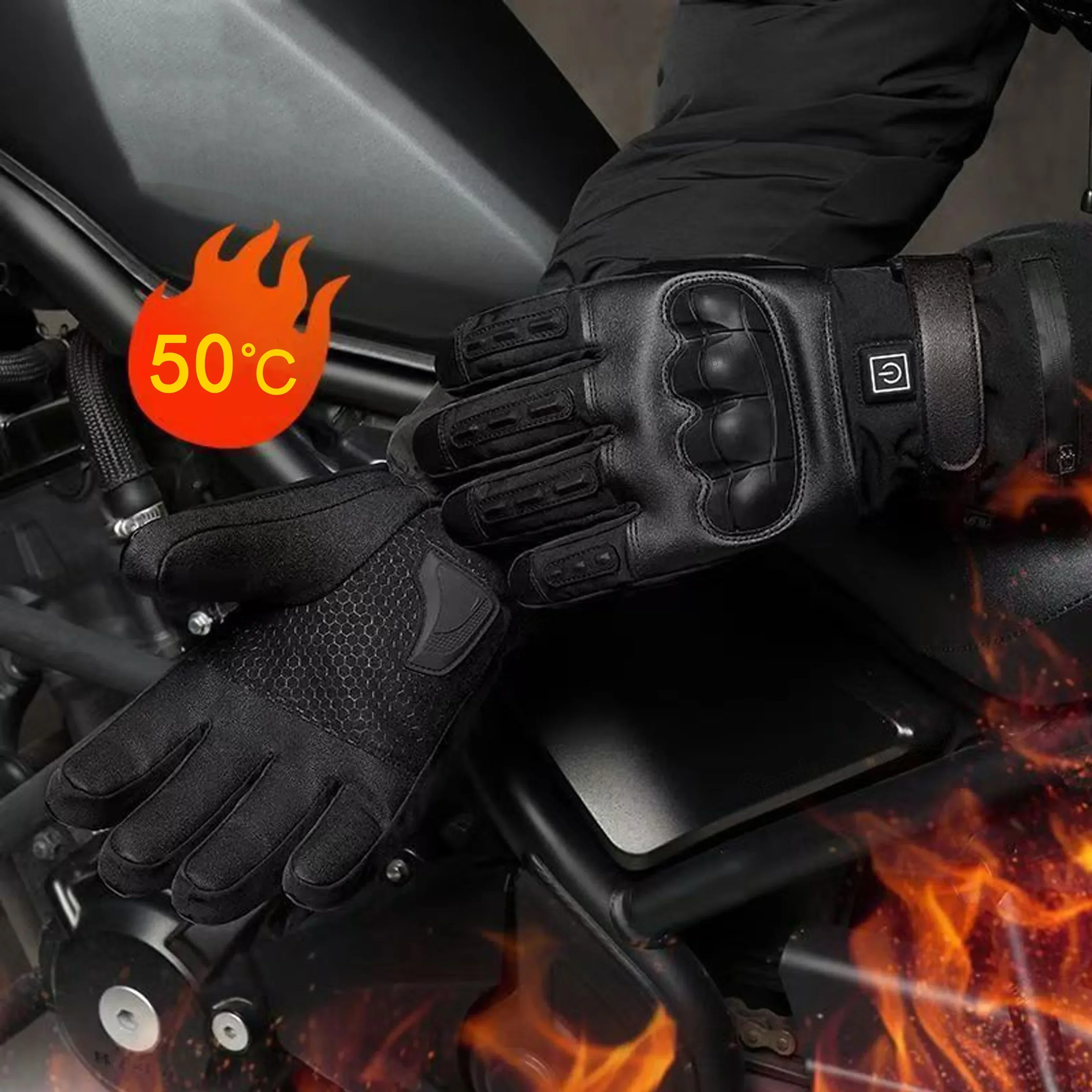 Heated Gloves Hand Warmer Elec - Heat Resistant Glove ulasan dan harga